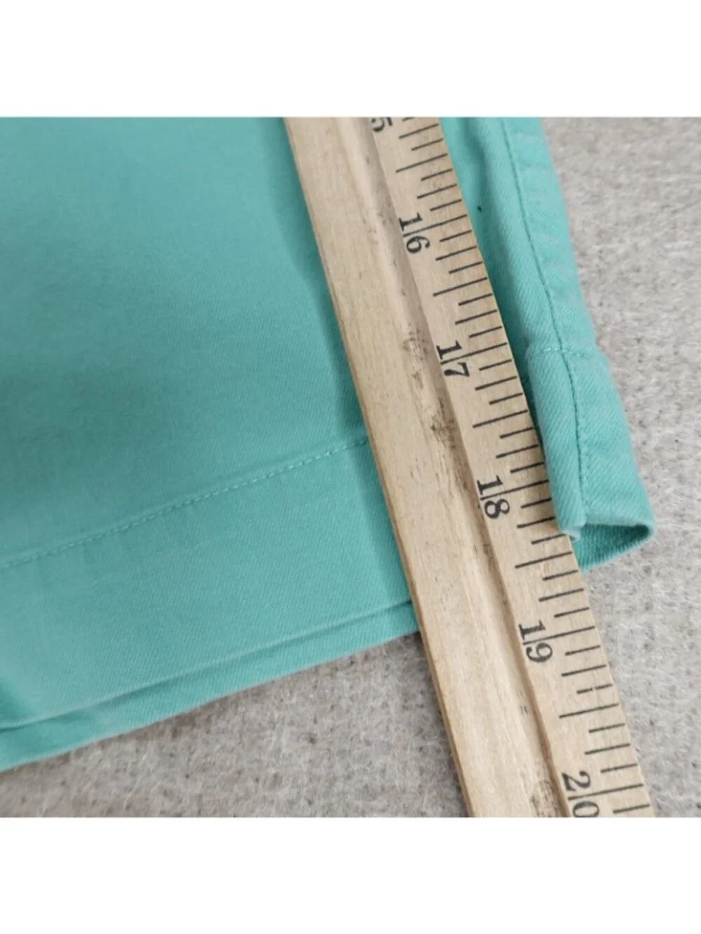 B. Draddy Mens Shorts 33 Green Blue Solid 8.5